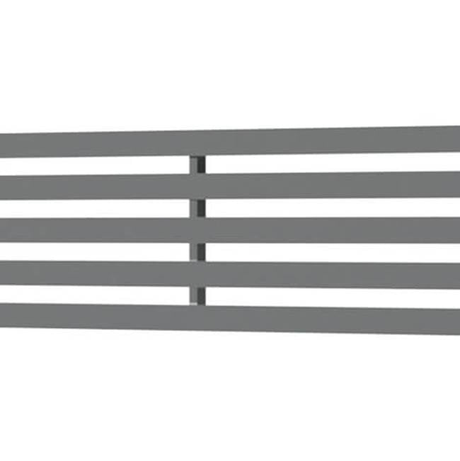 Quick Drain - Drain Cover Lines 56In Long Polished - Polished Stainless Steel