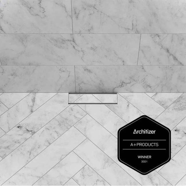 QM Drain - Delmar Series. Supreme Tile In + Drain Polished - Polished