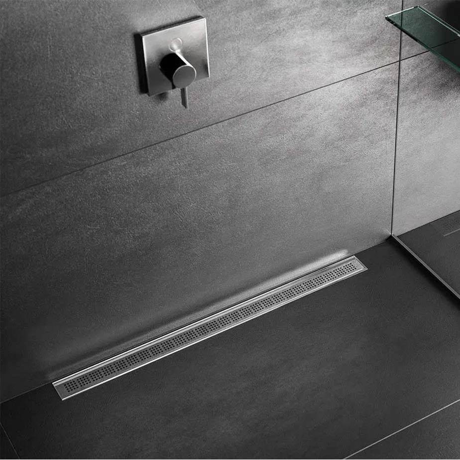Bay Series. Ria Linear Drain 48''. Black