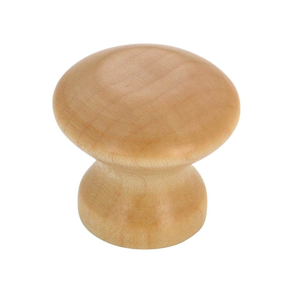Richelieu America - Eclectic Maple Wood Knob - 118 - Maple,Natural