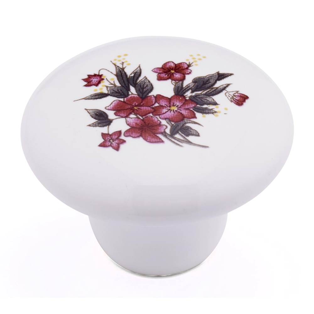 Richelieu America - Eclectic Ceramic Knob - 6006 - Wild Flower