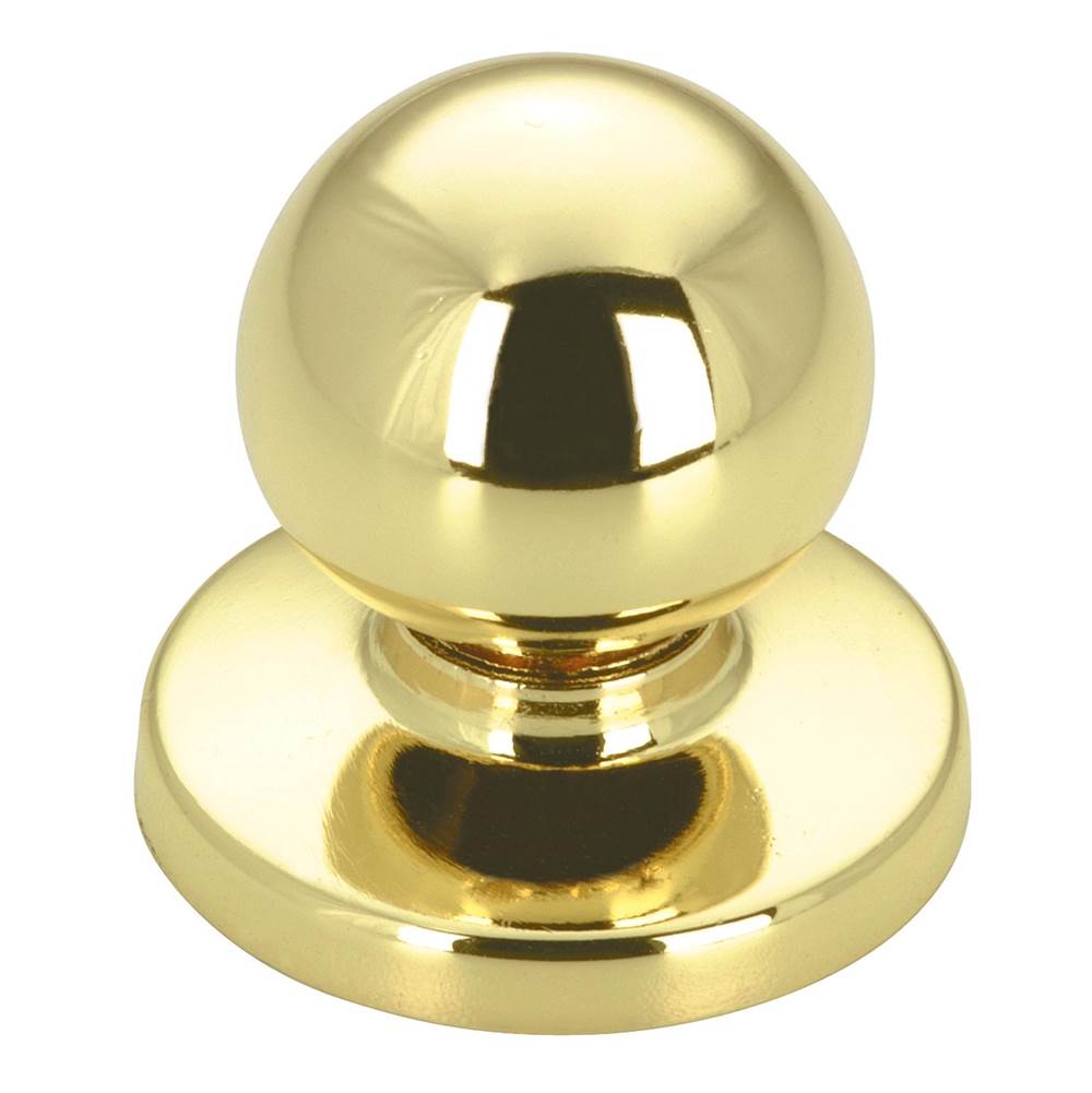 Richelieu America - Functional Metal Wardrobe Knob - 3922 - Brass