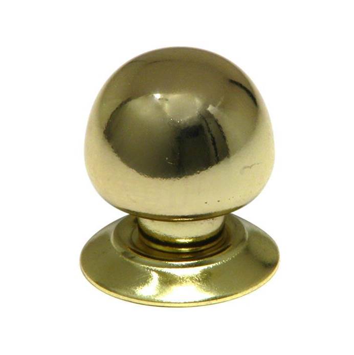 Richelieu America - Functional Metal Knob - 460 - Brass