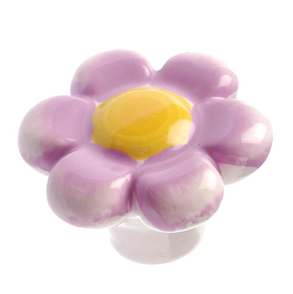 Richelieu America - Eclectic Ceramic Knob - 125 - Pastel Purple