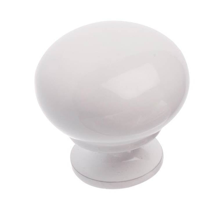 Richelieu America - Contemporary Metal Knob - 5923 - White
