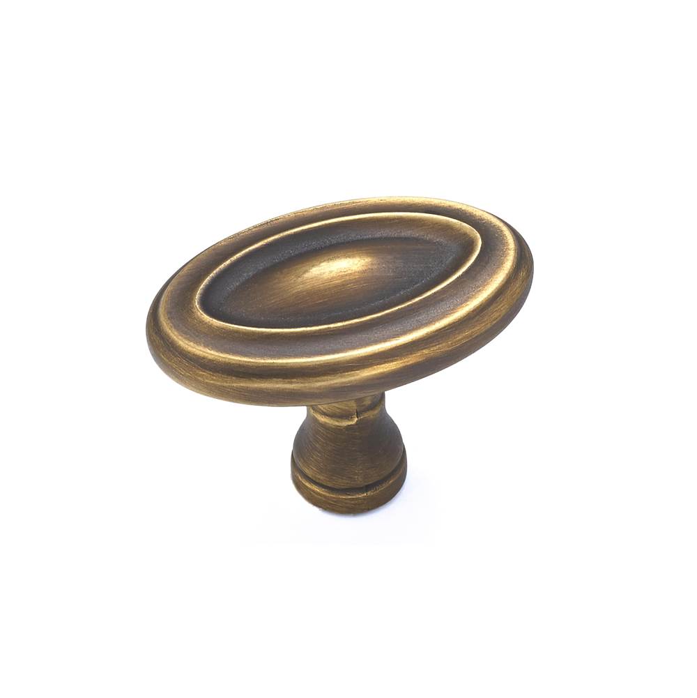 Richelieu America - Traditional Metal Knob - 7404 - Chocolate Bronze