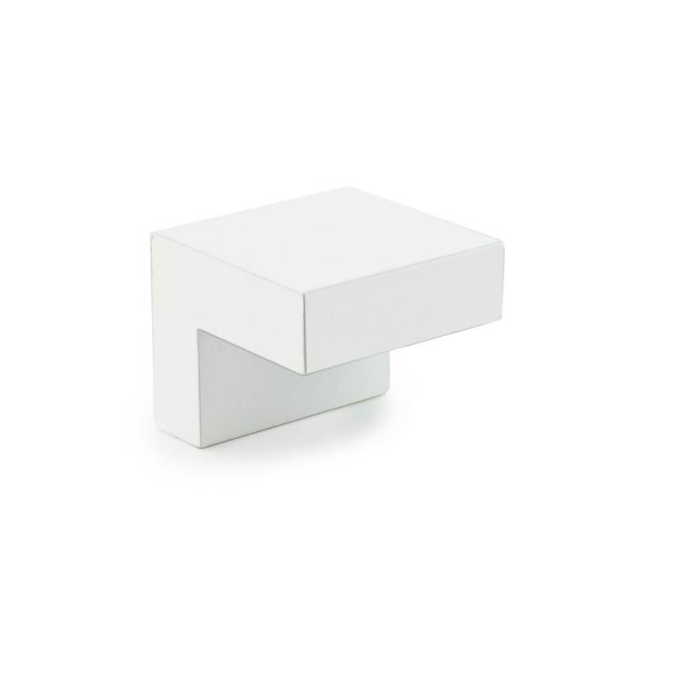 Richelieu America - Contemporary Metal Knob - 646 - White
