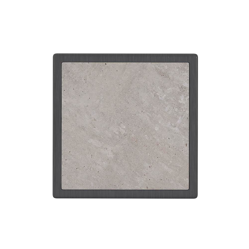 Contemporary Metal and Concrete Knob - 5858
