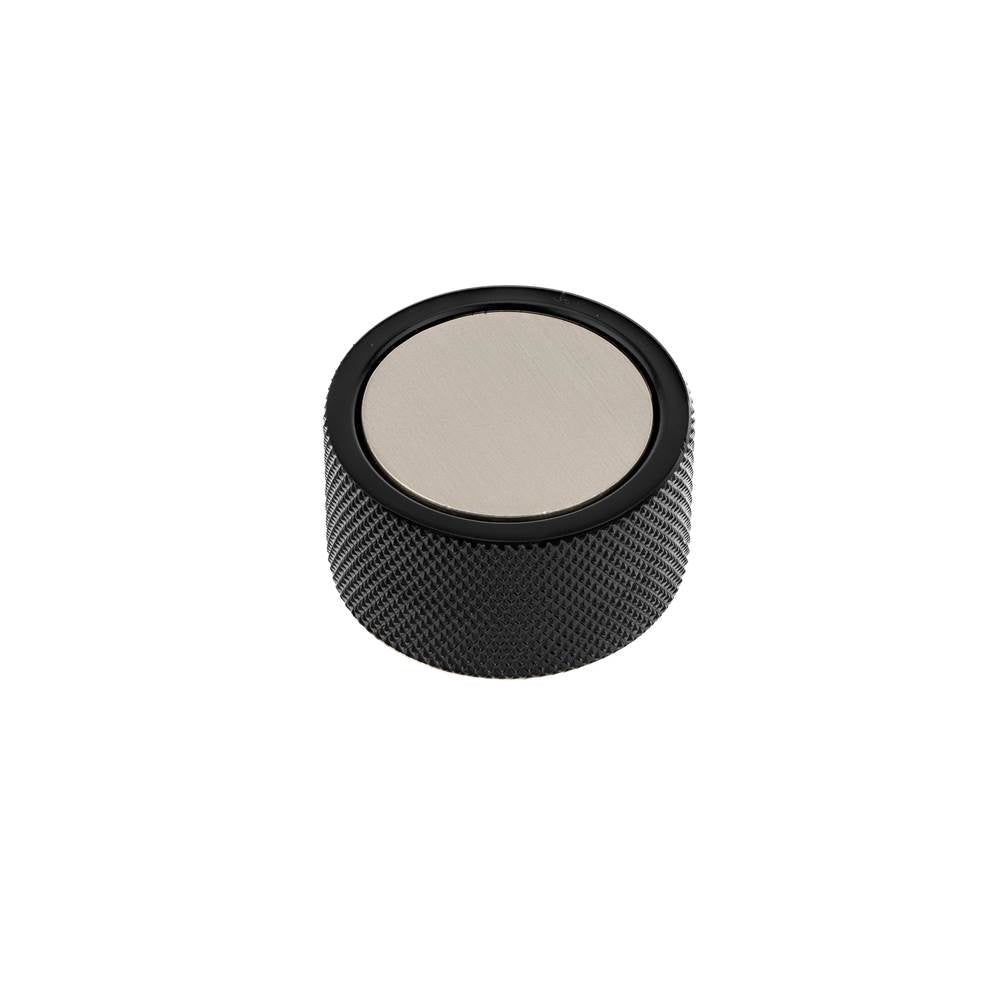 Richelieu America - Contemporary Metal Knob - 2065 - Matte Black,Brushed Nickel