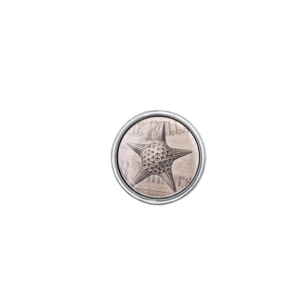 Metal and Plastic Knob - 5514