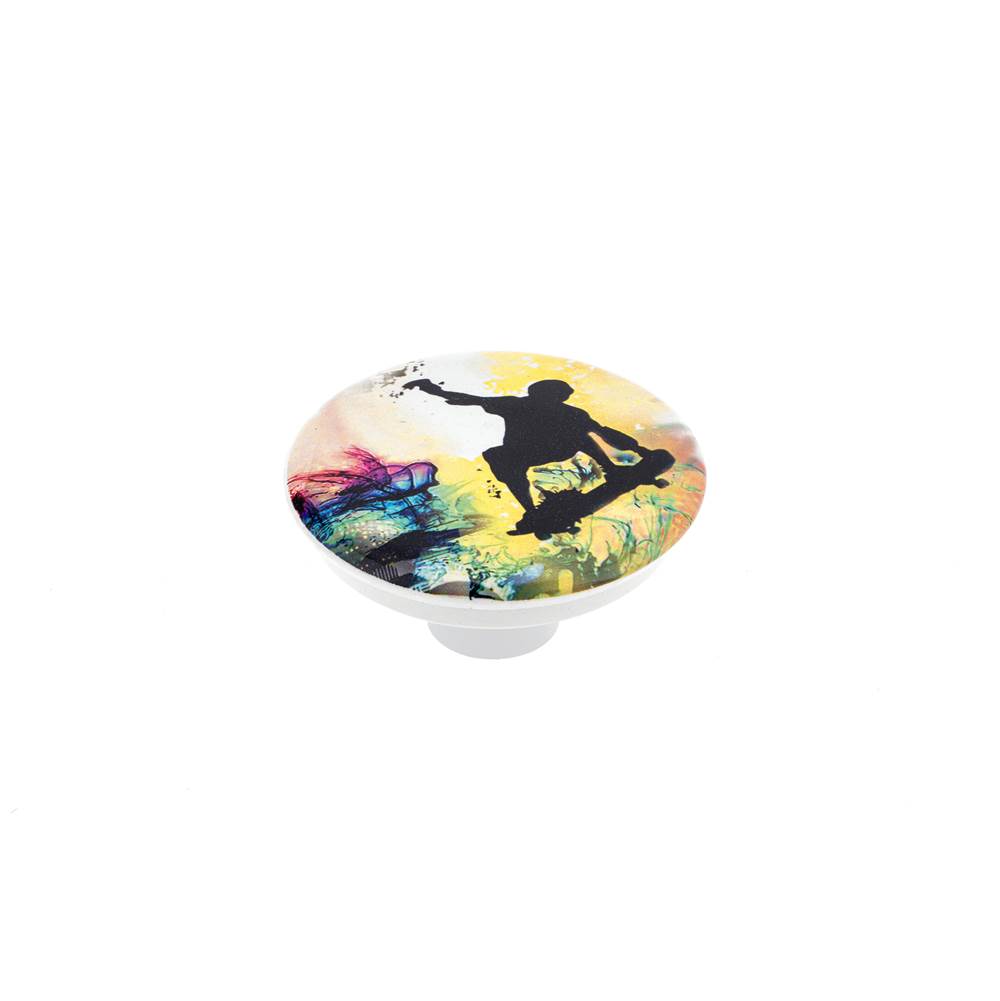 Richelieu America - Contemporary Plastic Knob - 7625 - Skateboard