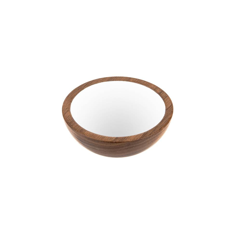 Richelieu America - Contemporary Wood Knob - 4407 - Walnut,White