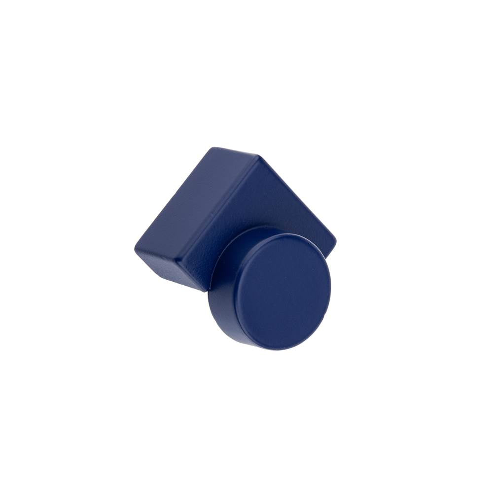Richelieu America - Contemporary Metal Knob - 3542 - Sapphire Blue