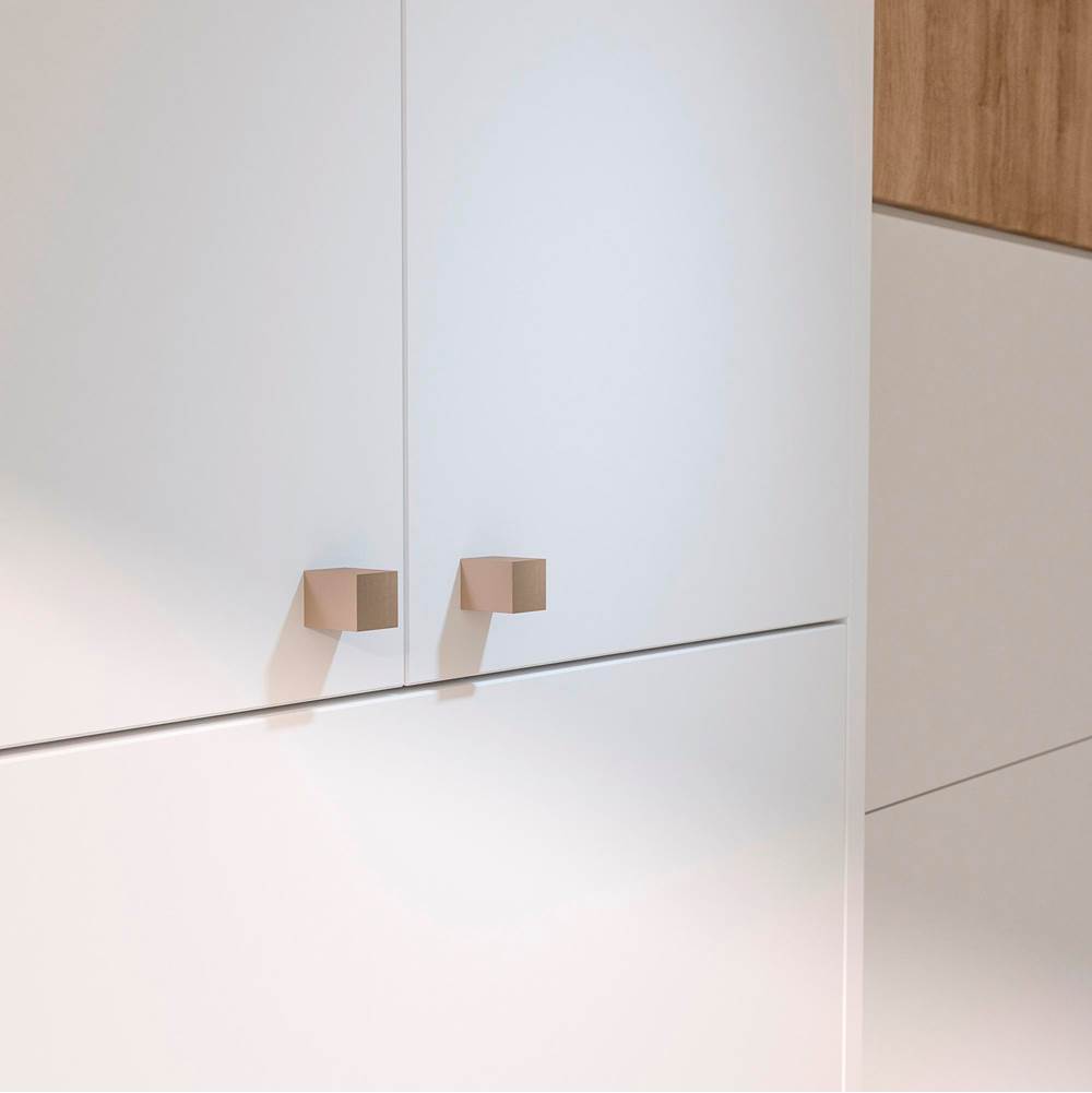 Contemporary Metal Knob - 7981