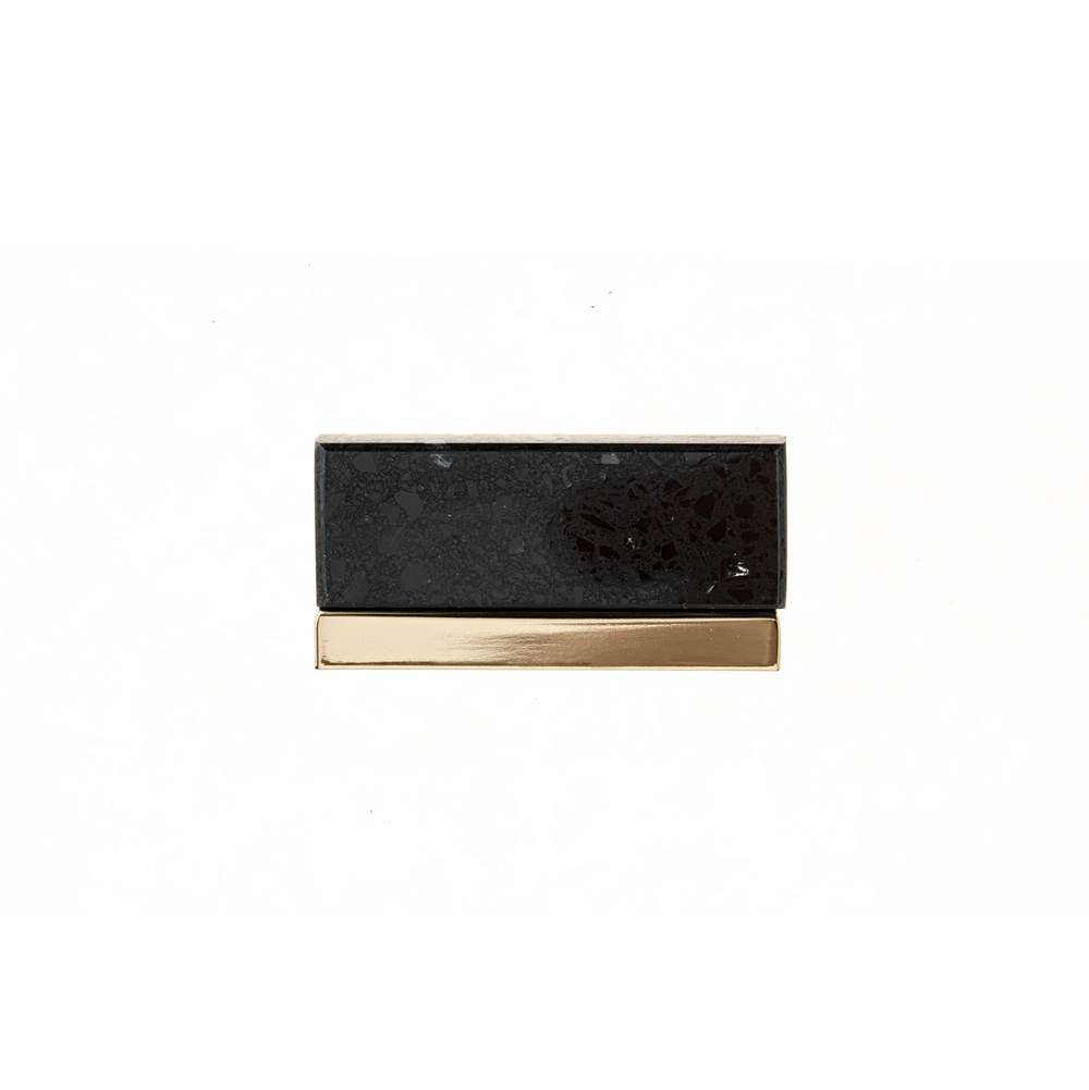 Contemporary Terrazzo and Metal Pull - 4315