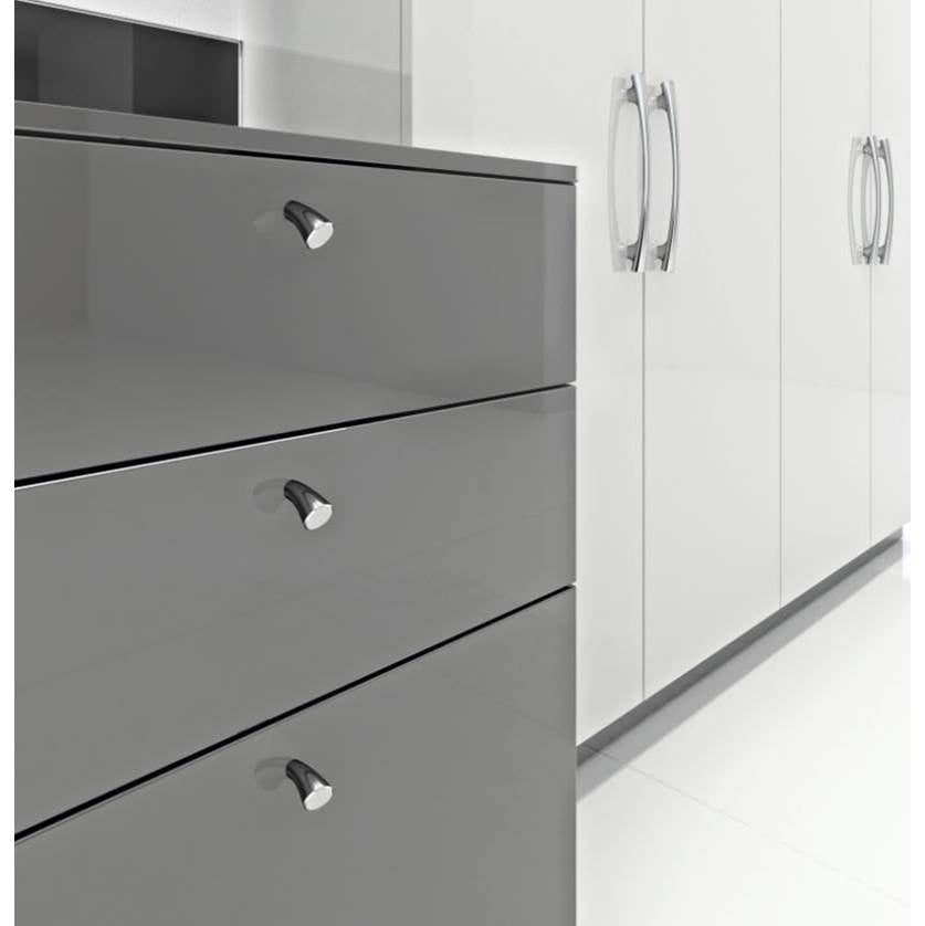 Contemporary Metal Knob - 5183
