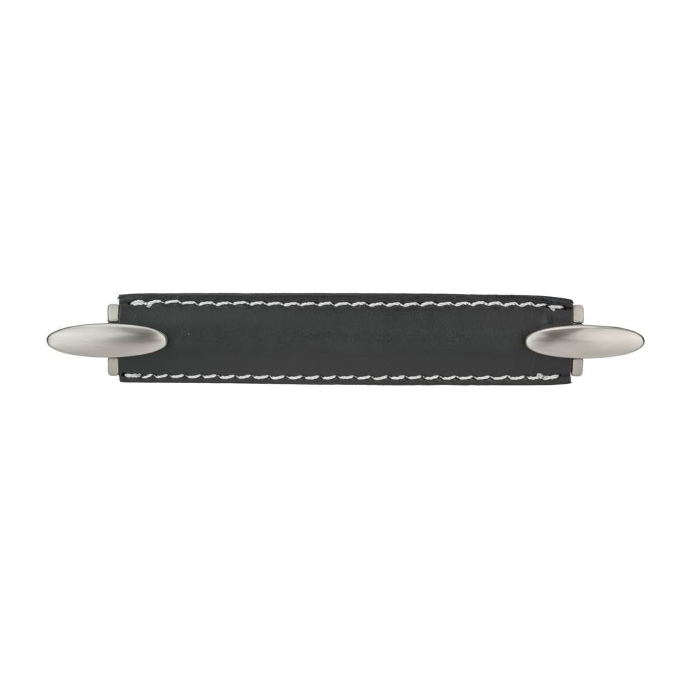 Contemporary Leather and Metal Pull - 745