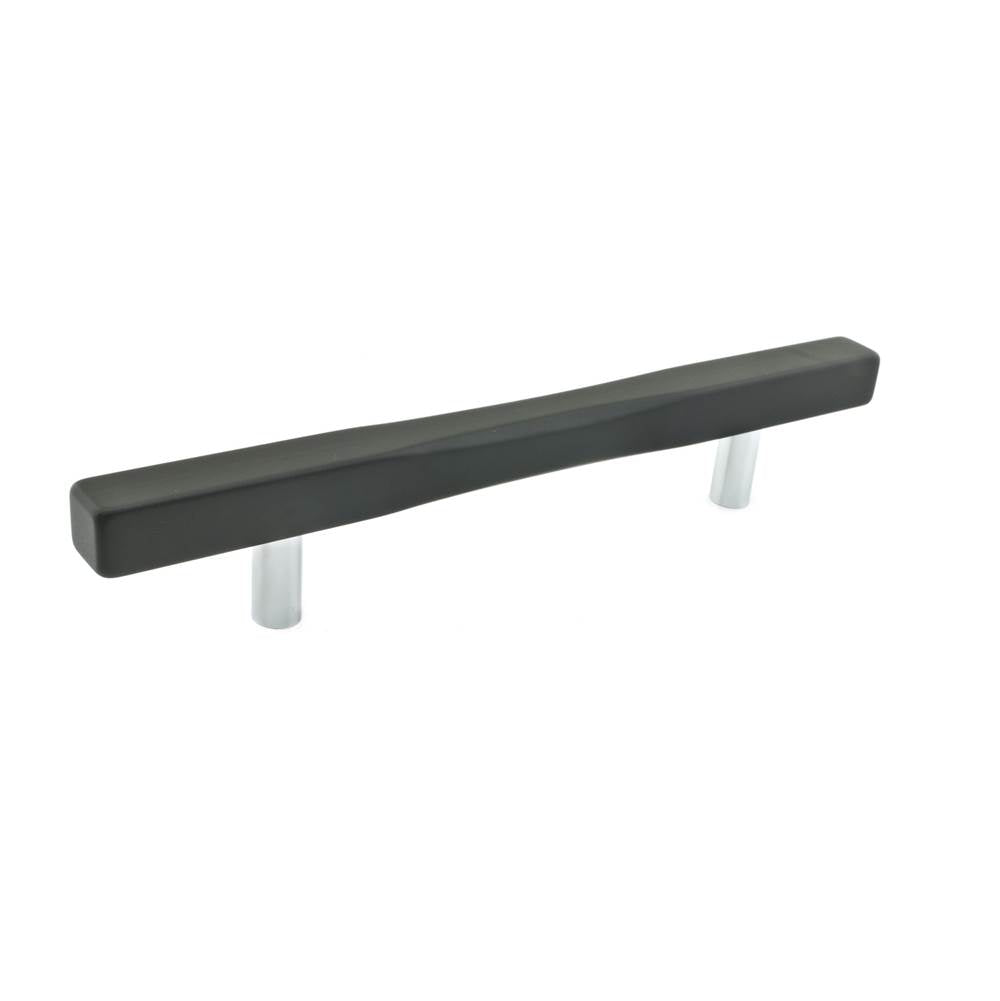 Richelieu America - Contemporary Metal Pull - 7735 - Matte Black,Chrome