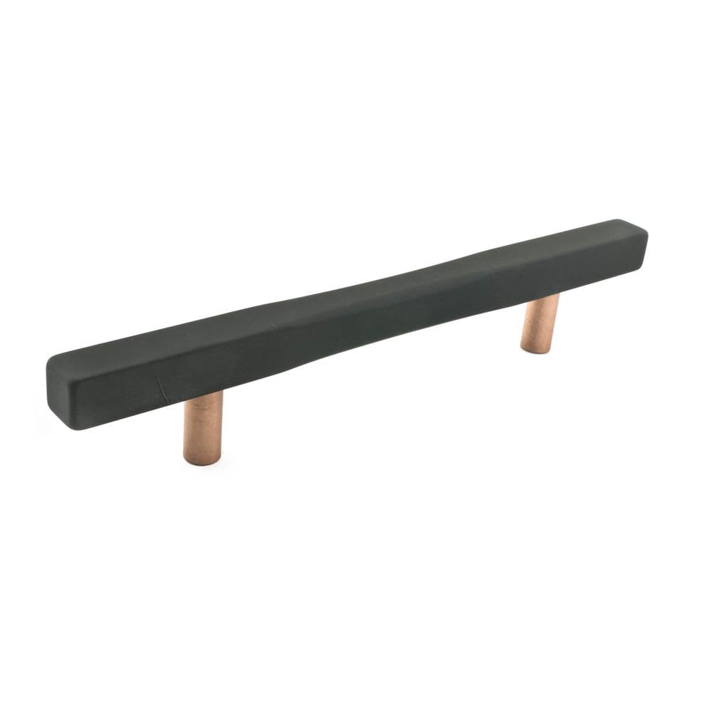 Richelieu America - Contemporary Metal Pull - 7735 - Matte Black,Coppertone