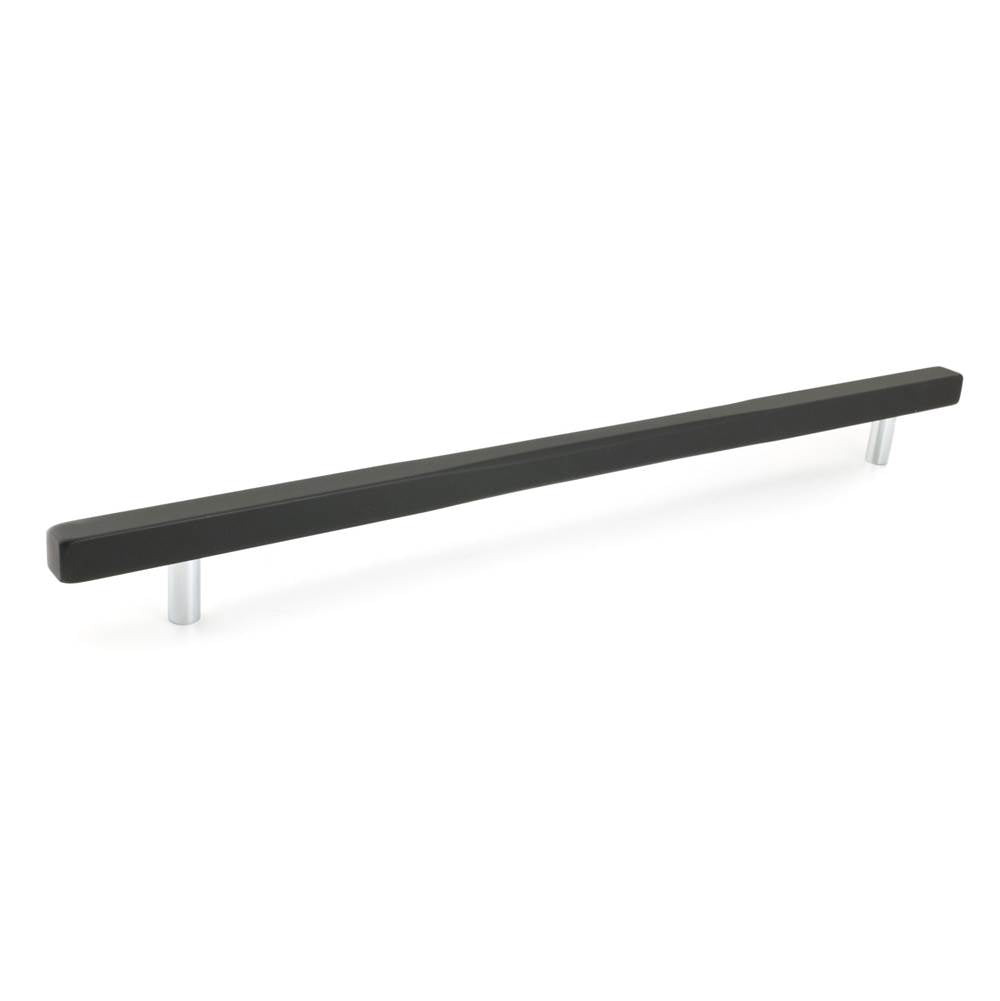 Richelieu America - Contemporary Metal Pull - 7735 - Matte Black,Chrome
