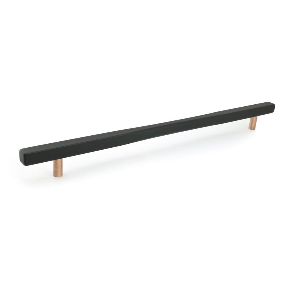 Richelieu America - Contemporary Metal Pull - 7735 - Matte Black,Coppertone