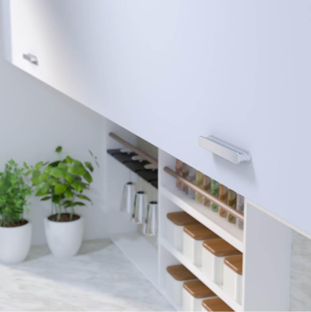 Contemporary Metal Pull - 7886