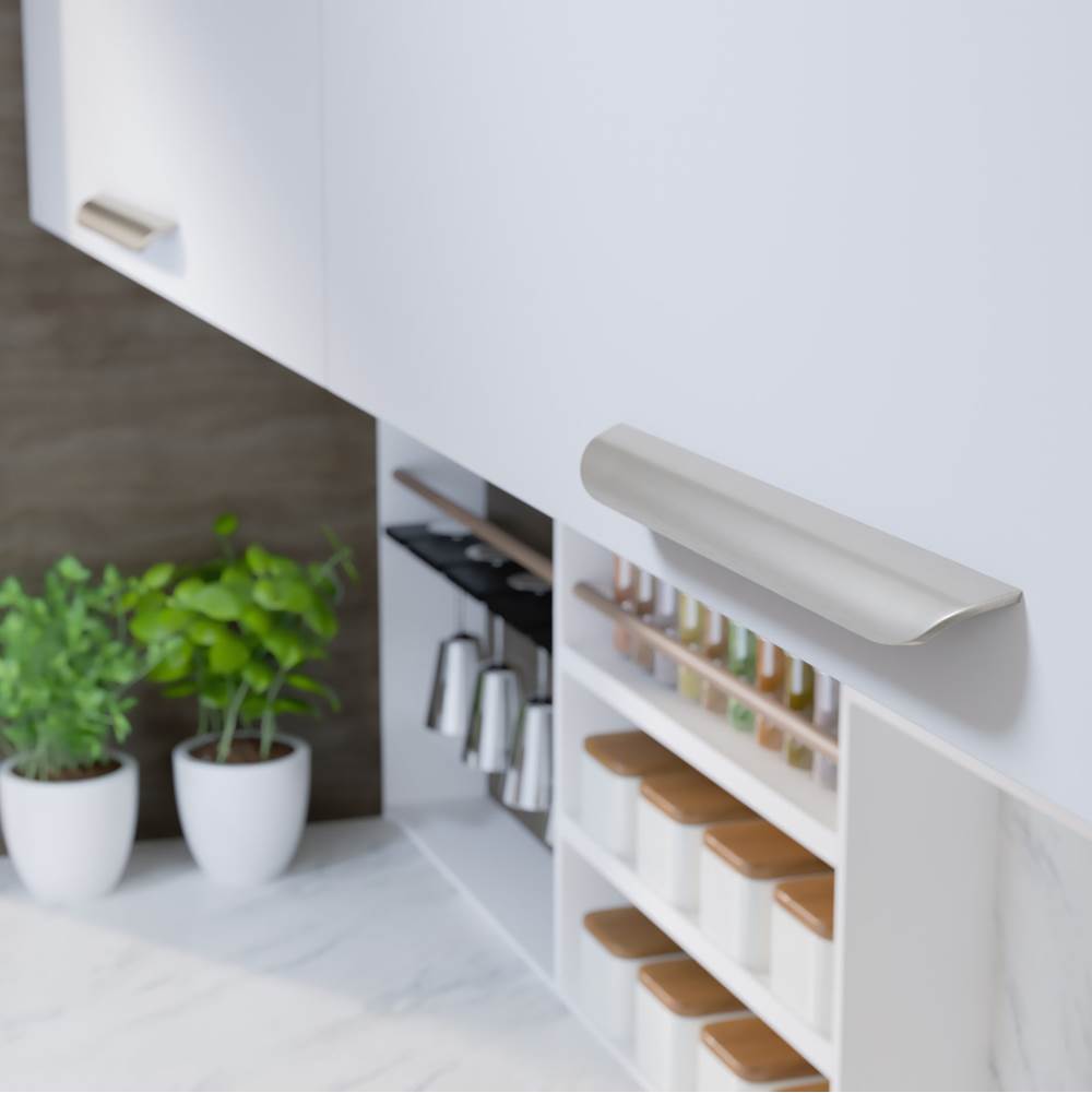 Contemporary Metal Pull - 7975