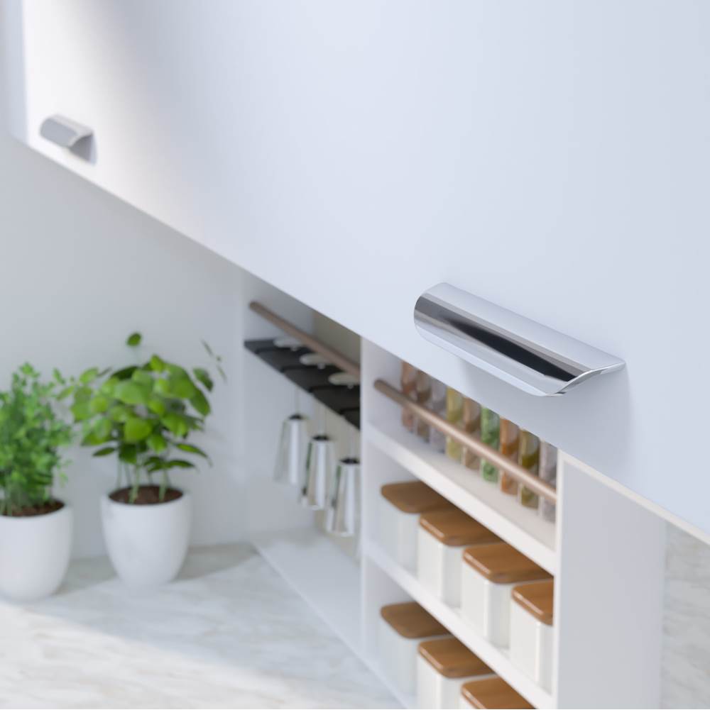 Contemporary Metal Pull - 7975