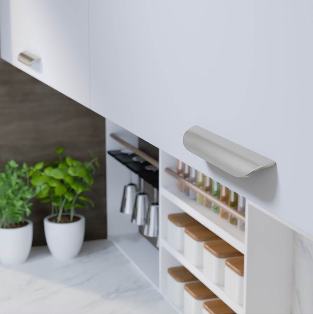 Contemporary Metal Pull - 7975