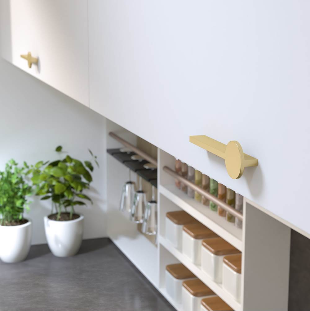 Contemporary Metal Pull - 7979