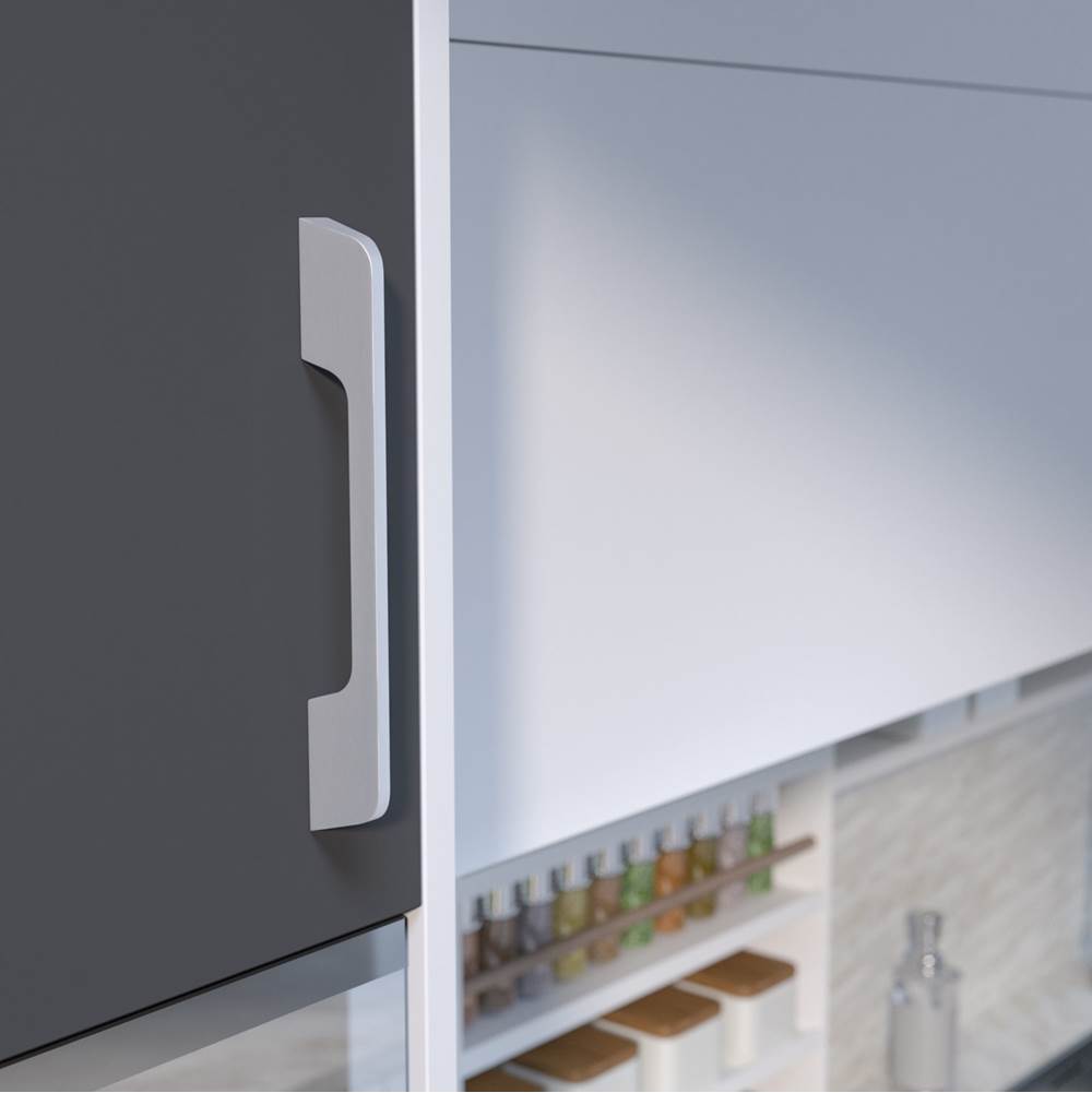 Contemporary Metal Pull - 7996
