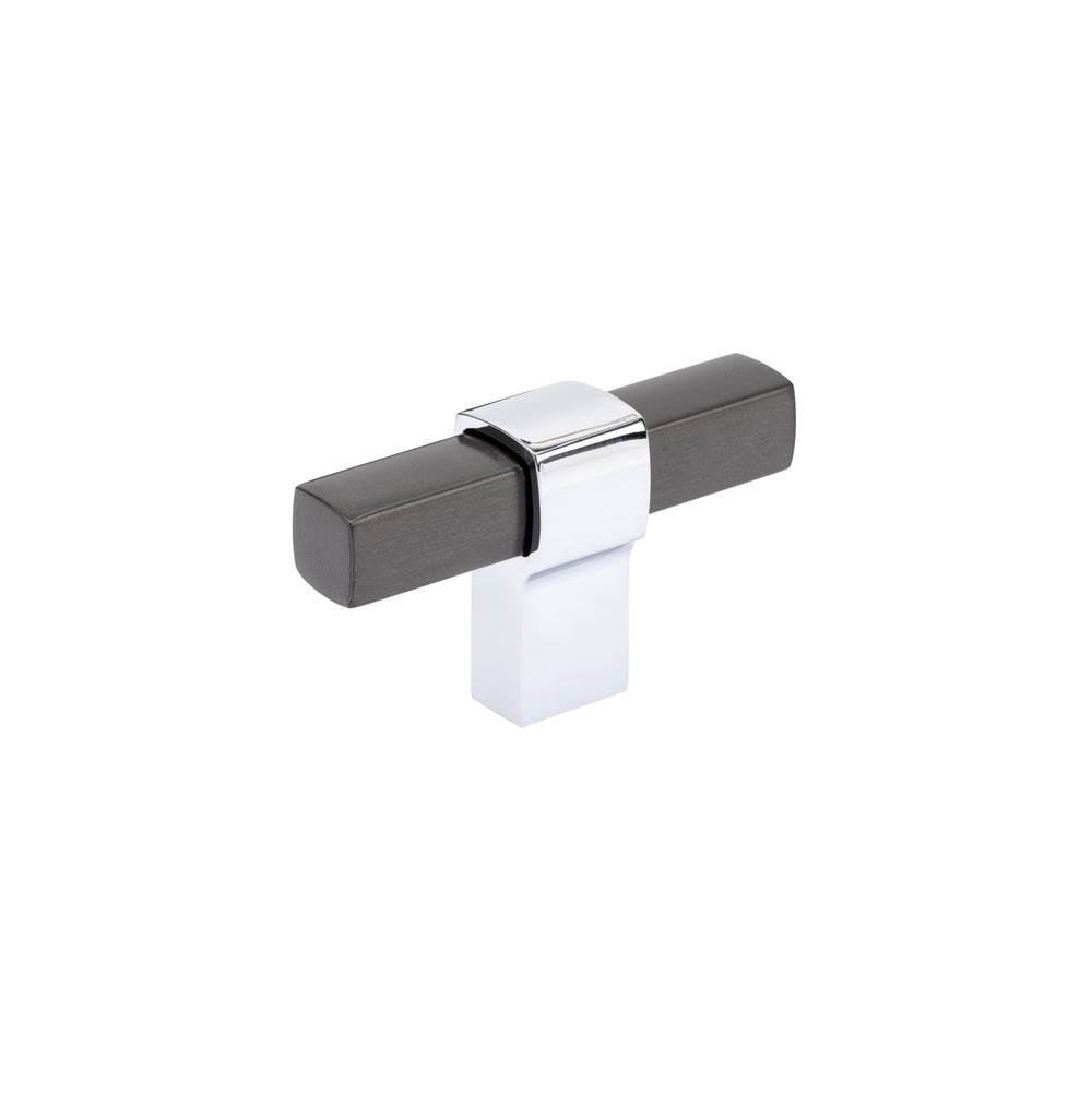 Richelieu America - Contemporary Metal Knob - 8715 - Brushed Black Nickel,Chrome