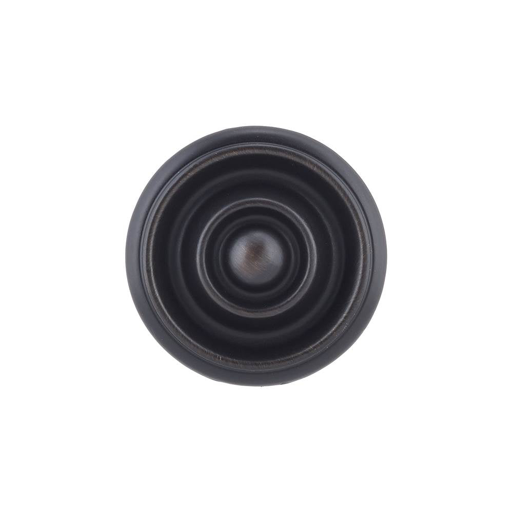 Richelieu America - Traditional Metal Knob - 1843 - Brushed Oil Rubbed Bronze