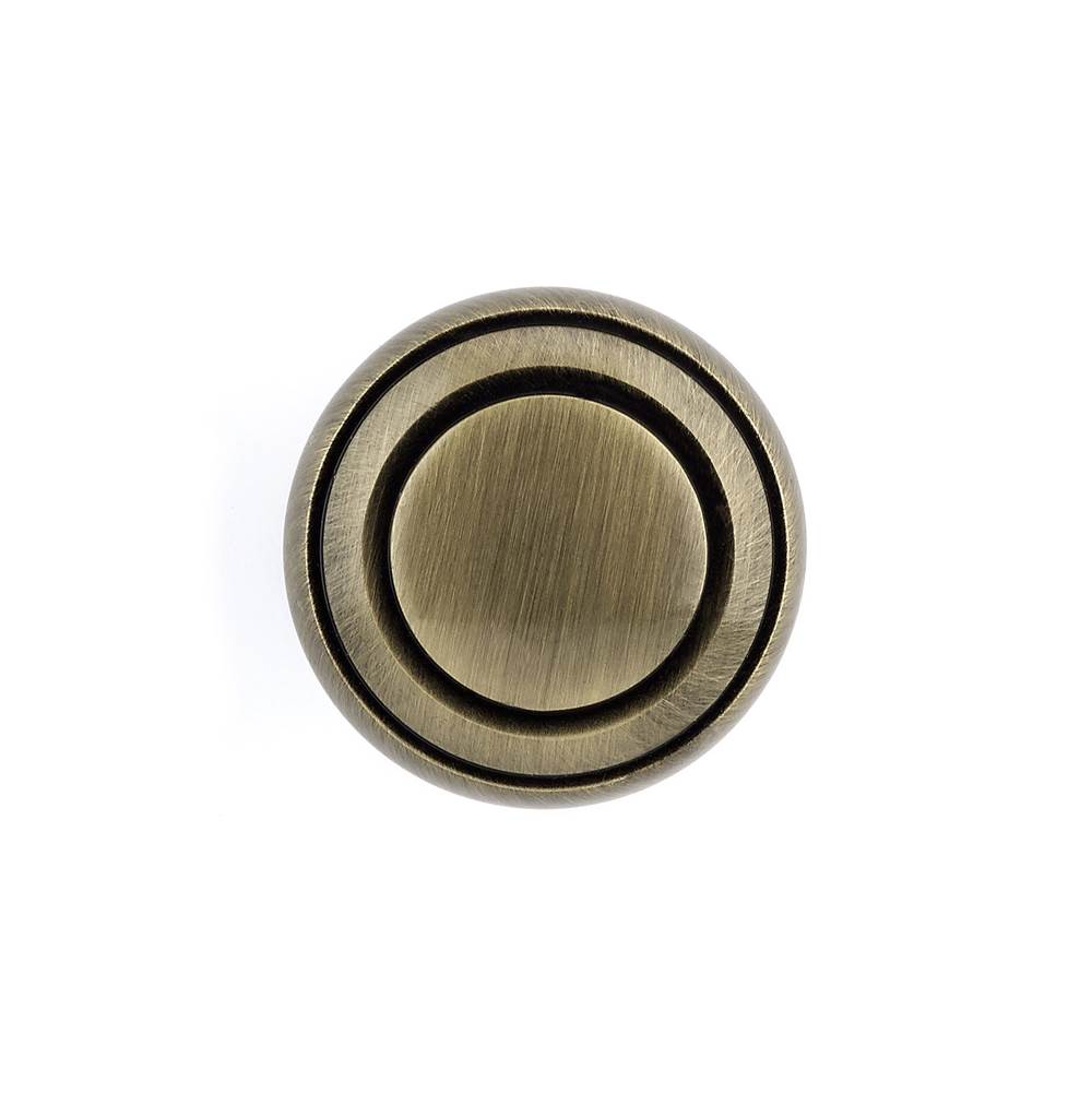 Richelieu America - Traditional Metal Knob - 2030 - Antique English
