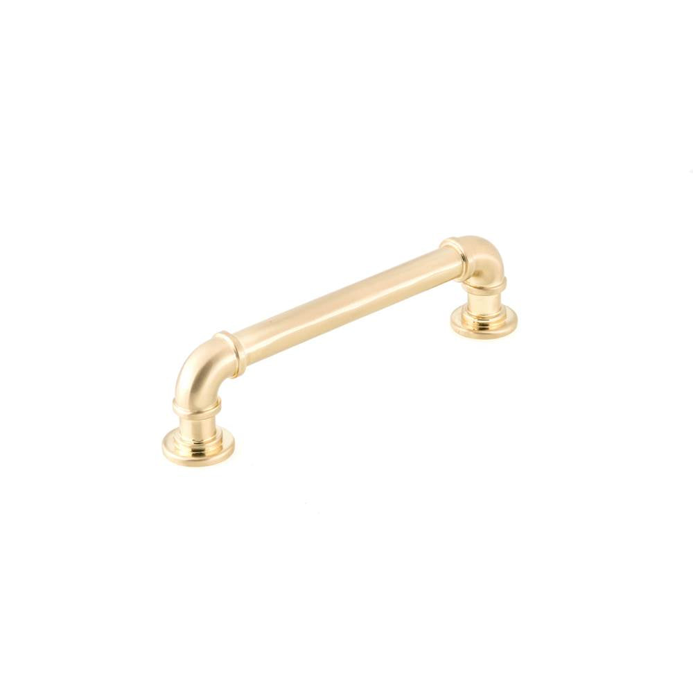 Richelieu America - Eclectic Aluminum Pull - 2209 - Satin Brass