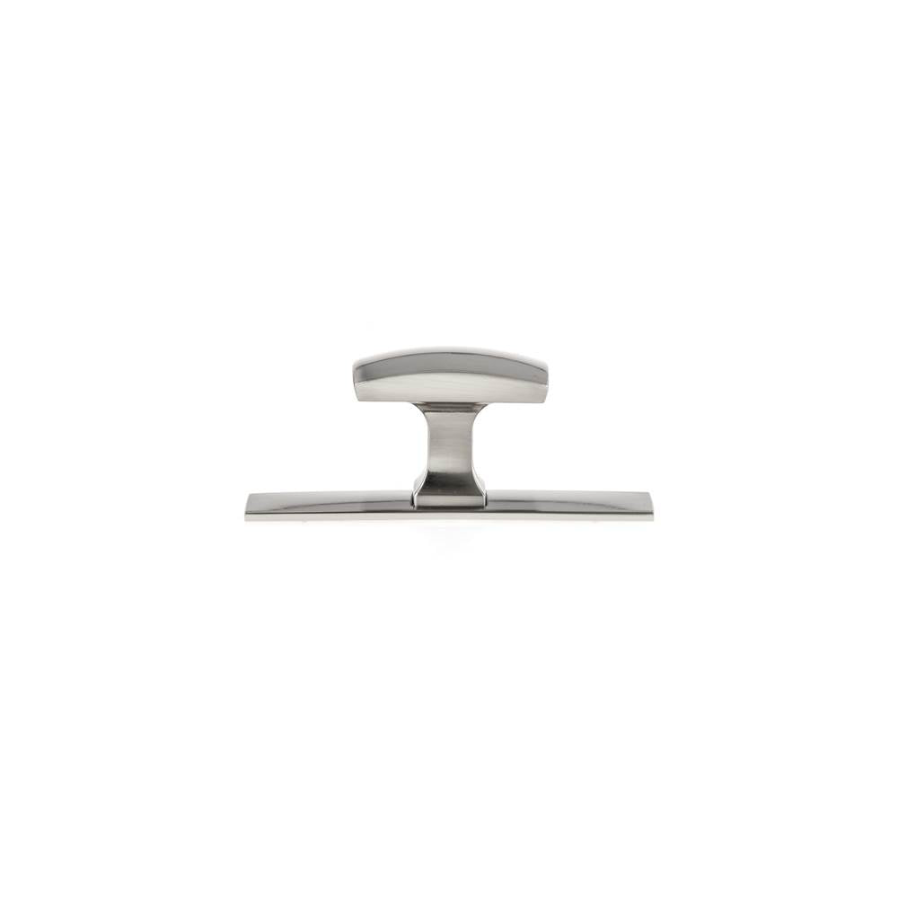 Transitional Metal Wardrobe Knob and Backplate - 2245