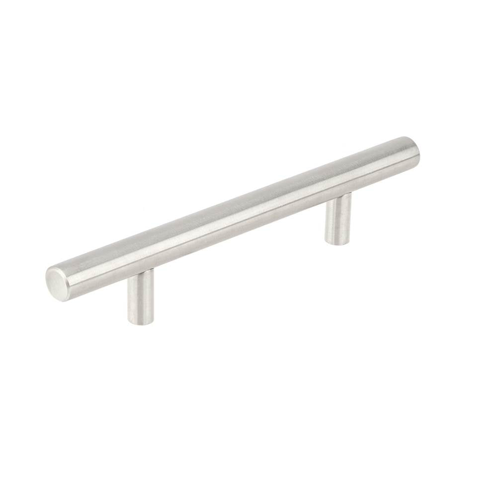 Richelieu America - Contemporary Stainless Steel Pull - 3487 - Brushed Stainless Steel