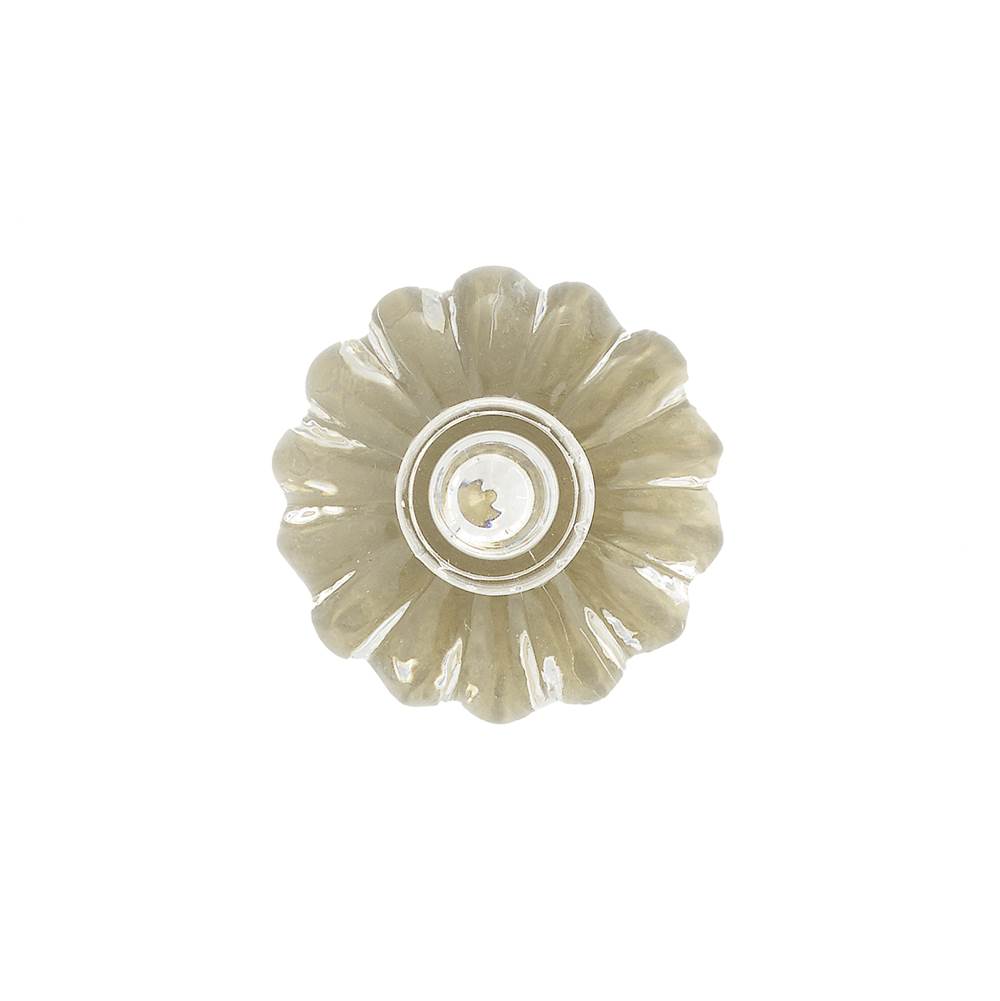 Eclectic Acrylic and Metal Knob - 4035
