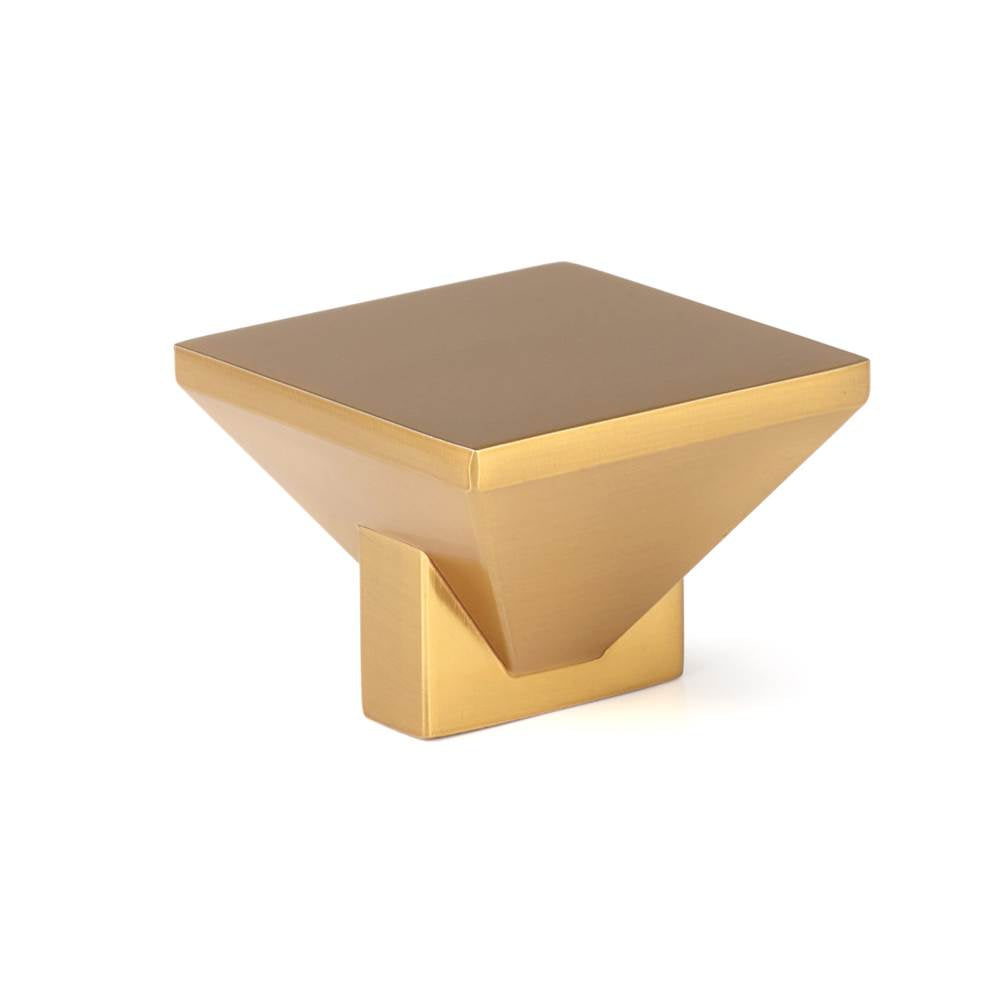 Richelieu America - Contemporary Metal Knob - 4040 - Aurum Brushed Gold