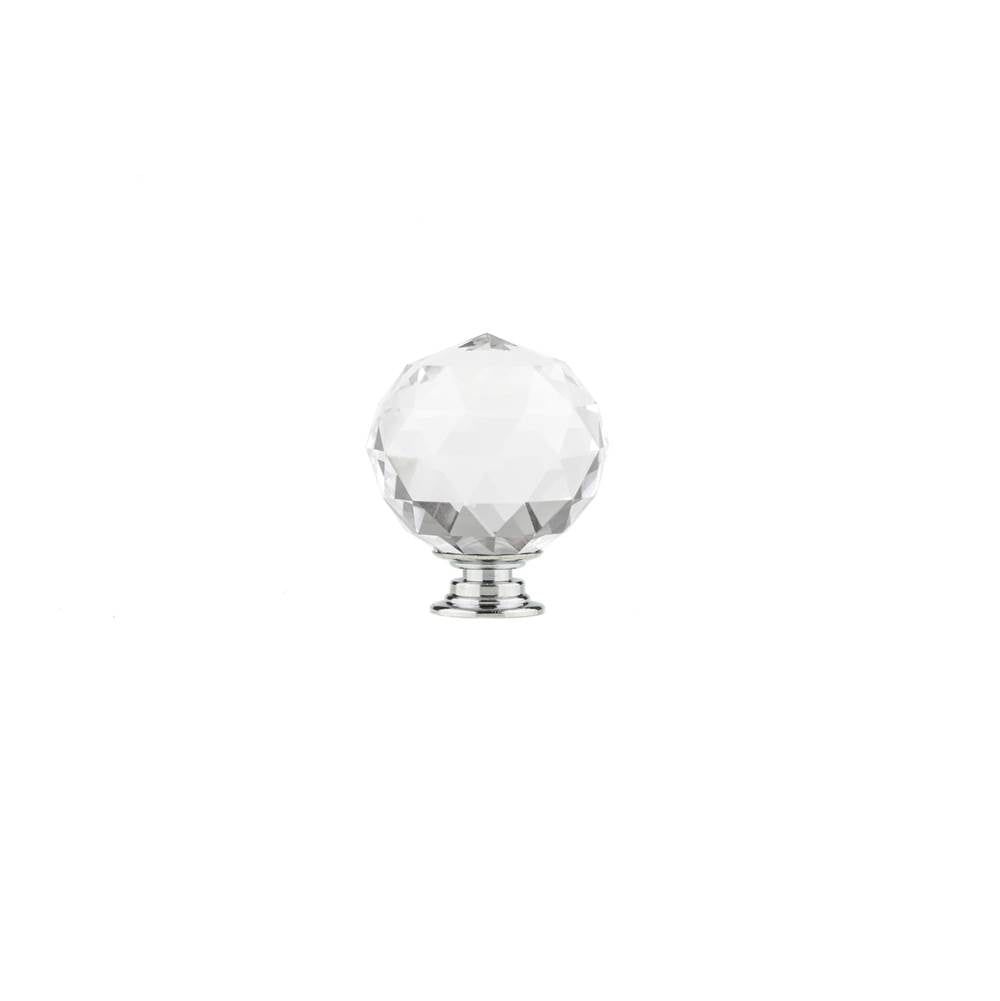 Contemporary Crystal Knob - 8737