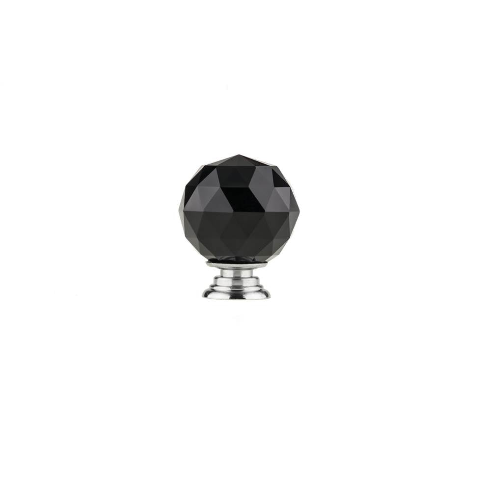 Contemporary Crystal Knob - 8737