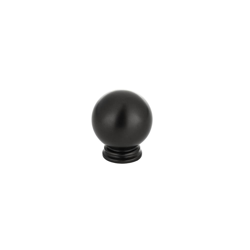 Richelieu America - Traditional Metal Knob - 8789 - Matte Black