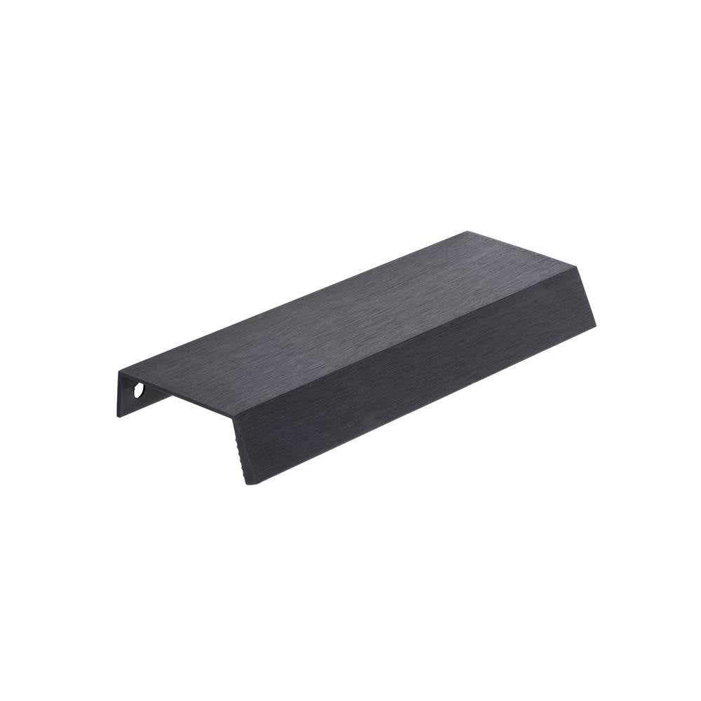 Richelieu America - Contemporary Aluminum Edge Pull - 9595 - Brushed Black