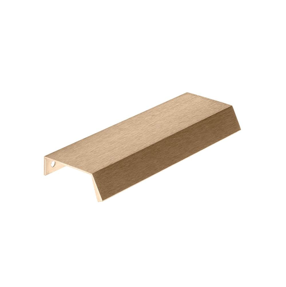 Richelieu America - Contemporary Aluminum Edge Pull - 9595 - Brushed Champagne Bronze