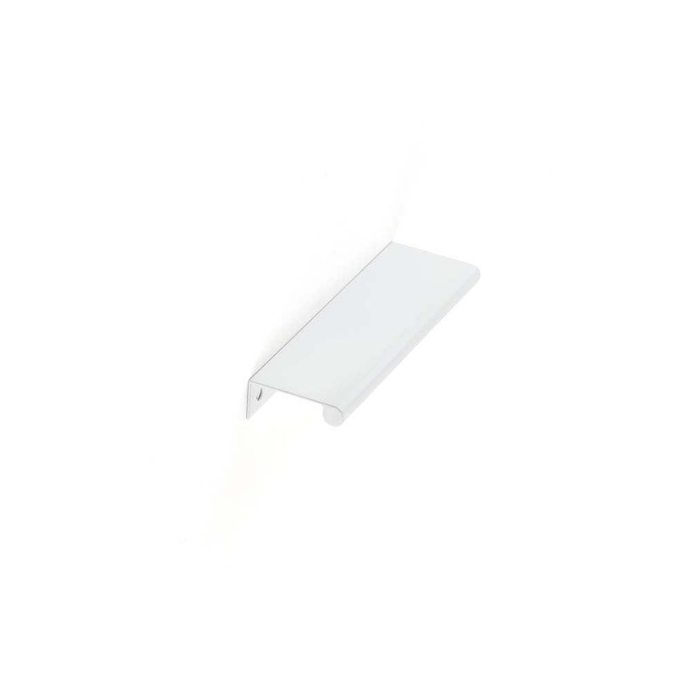 Richelieu America - Contemporary Aluminum Edge Pull - 9696 - White
