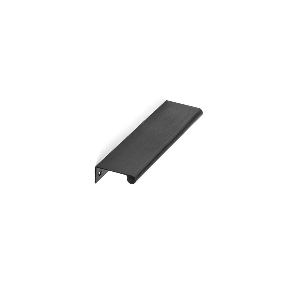 Richelieu America - Contemporary Aluminum Edge Pull - 9696 - Brushed Black
