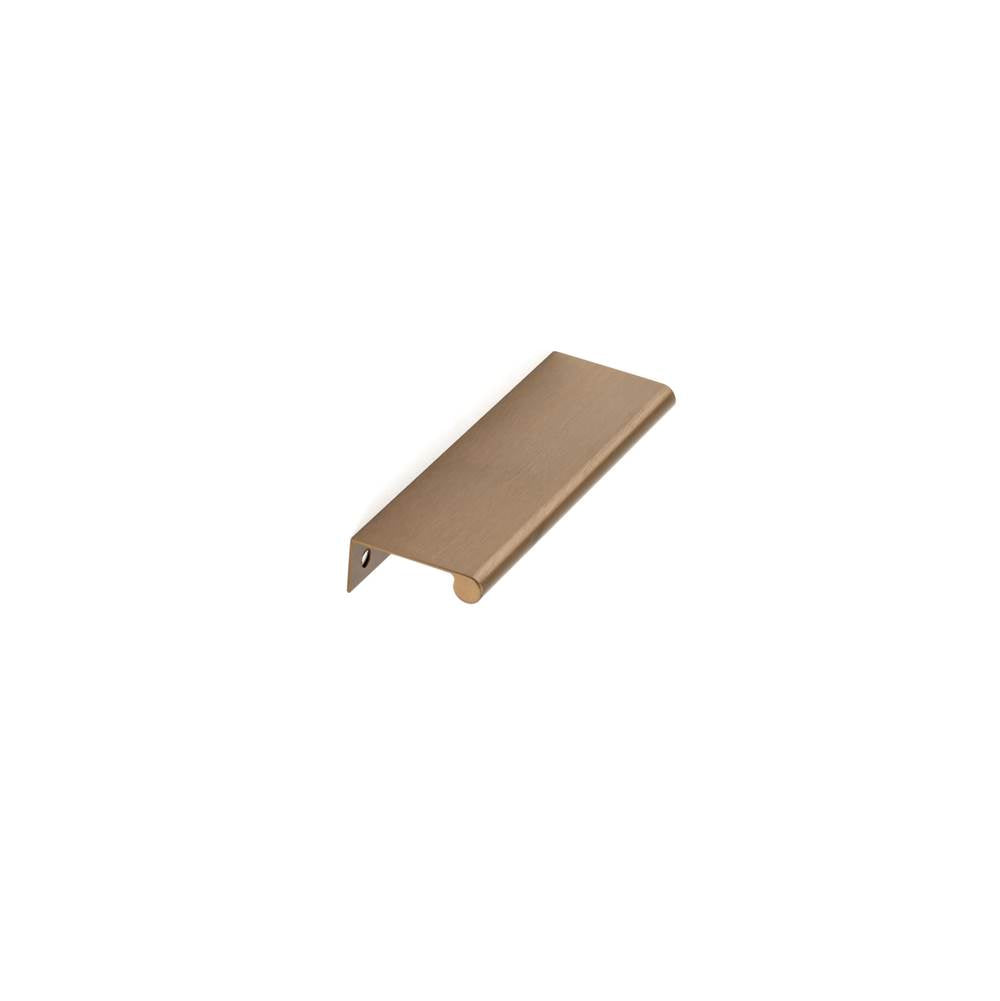 Richelieu America - Contemporary Aluminum Edge Pull - 9696 - Brushed Champagne Bronze