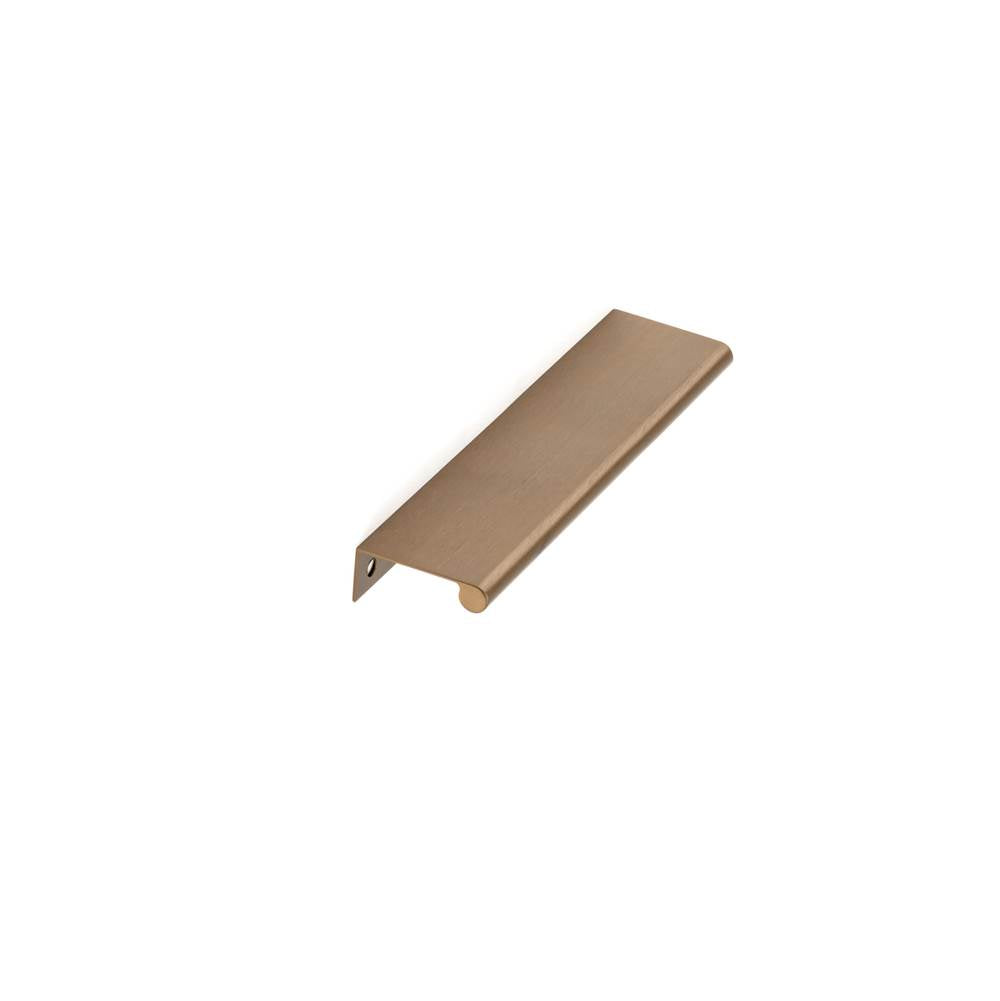 Richelieu America - Contemporary Aluminum Edge Pull - 9696 - Brushed Champagne Bronze