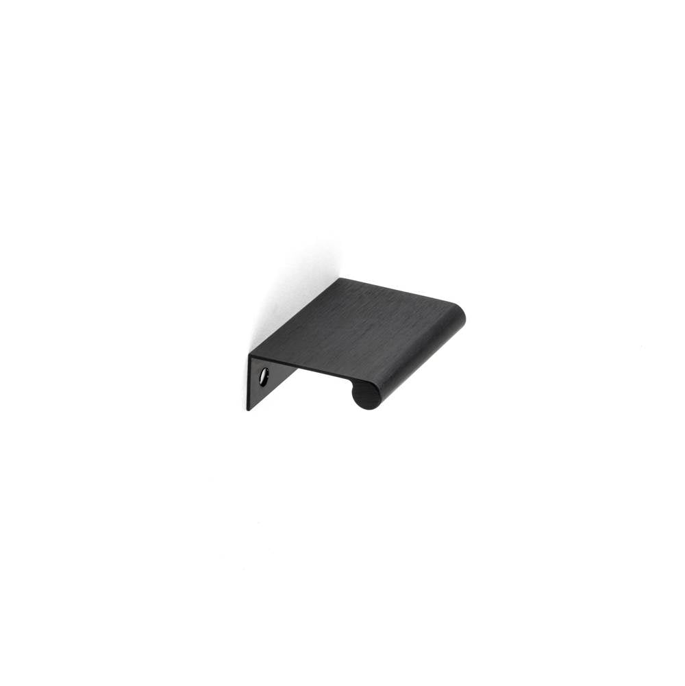 Richelieu America - Contemporary Aluminum Edge Pull - 9696 - Brushed Black