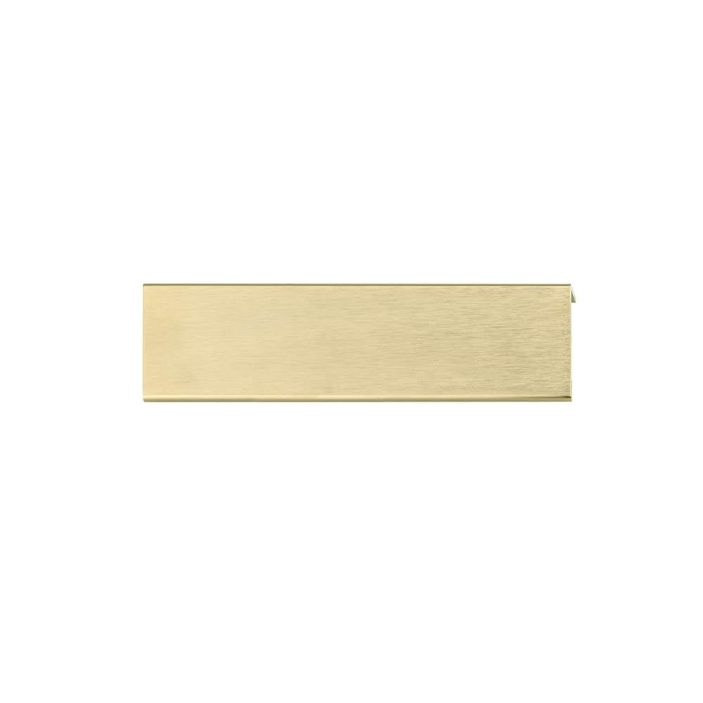 Contemporary Aluminum Edge Pull - 9898